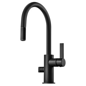 Tapwell ARM385 kjøkkenbatteri i sort matt – tidløs og elegant overflate som gir et moderne uttrykk.