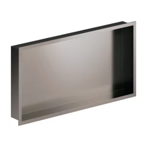Zen nisjehylle 300x600mm i børstet grafitt